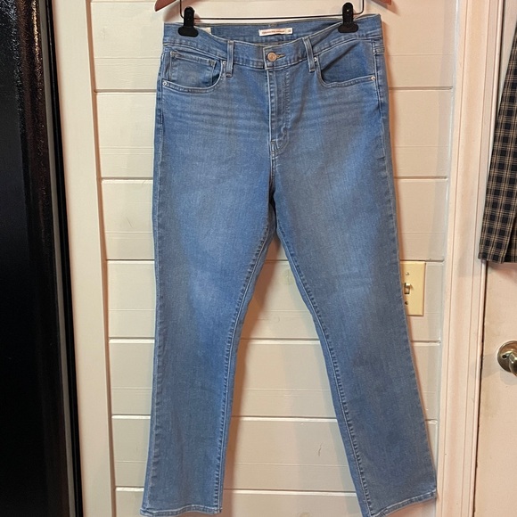 Levi’s 724 High Rise Straight Premium Denim Jeans Size 32. - Picture 2 of 11